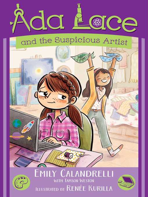 Cover image for Ada Lace and the Suspicious Artist